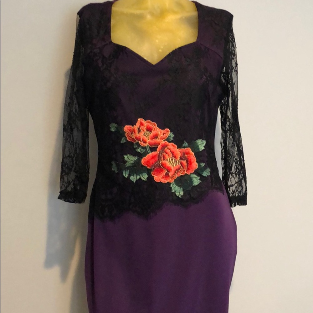 PURPLE DRESS L